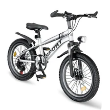 20 Inch Kids Mountain Bike for Boys & Girls Ages 7-12 – 7-Speed