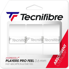 Players Pro Feel Tennis Grip White (3 Grip Pa...