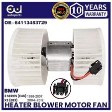 INTERIOR AIR CON HEATER FAN BLOWER MOTOR FOR BMW 3 SERIES E46 1998-2007 X3 E83