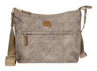 Bric's X-Bag Shoulderbag UmhäNgetasche Schultertasche Tasche Wool Nut Braun Neu