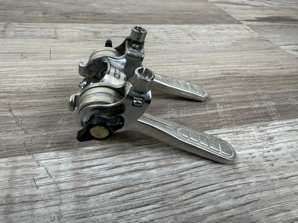 Vintage Shimano Stem Mount Friction Shifters 21.5mm Quill 5/6 Speed A1 - Image 4 of 4