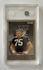 1991 Fleer Pro Visions #10 Howie Long Oakland Raiders TAG 10 Gem Mint
