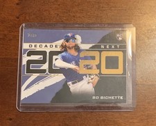 2020 Topps Decades Next Blue Bo Bichette #DN-13 Rookie RC