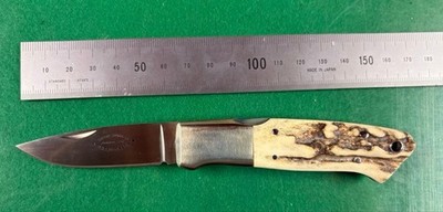 Drop Hunter Sakai Knife by Gerber - New - Stag Handle - Outdoor Tool