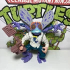 BAXTER STOCKMAN TMNT Vintage 1989 Complete Figure Playmates Toys 1360 E2