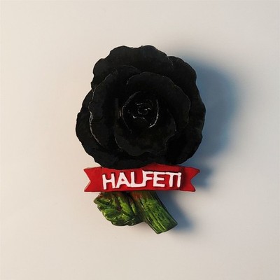  Halfeti Black Rose Fridge Magnet Refrigerator Sticker Decor Turkey Souvenir 