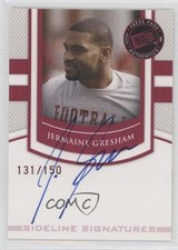 2010 Portrait Edition Sideline Signatures Ruby 131/150 Jermaine Gresham Auto 0af