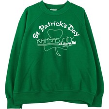 Vintage 1980'S Bassett-Walker printed sweatshirt made in the USA size XL men's