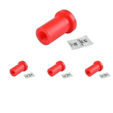 4 x Federhülse TEDGUM für HYUNDAI H-1, H-100, H100, STAREX Furgon (A1)