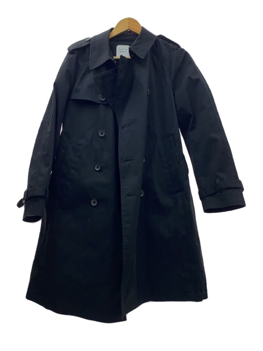 United Tokyo Trench Coat/1/Polyester/Blk/409554002 1412