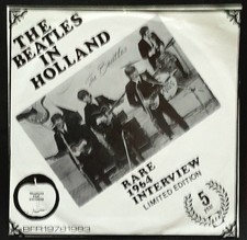 The Beatles In Holland - Rare 1964 Interview, 7" Single, 1983, Holland