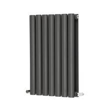 Anthracite Radiator Flat Panel Oval Column Cast Iron Style Central Heating Rads