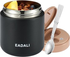 Eadali 15.2 oz Thermo Food Jar for Kids  Adults, Vacuum Insulated Lunch Contain