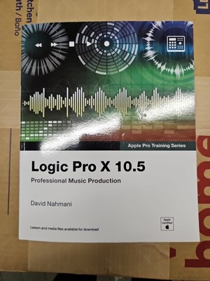 Logic Pro X 105 - Apple Pro Training Series: Professional Music Pro - VERY GOOD