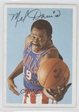 1971 Fleer Cocoa Puffs Harlem Globetrotters Cereal Mel Davis #27 y8n