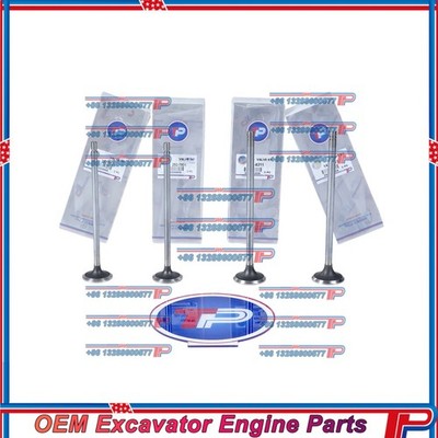 TP C7 Valve Kit Intake & Exhaust for Caterpillar Excavator Engine Parts CAT