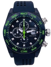 Locman Stealth Watch 300M Carbon Sub 218VK/1095 Chrono Discounted New