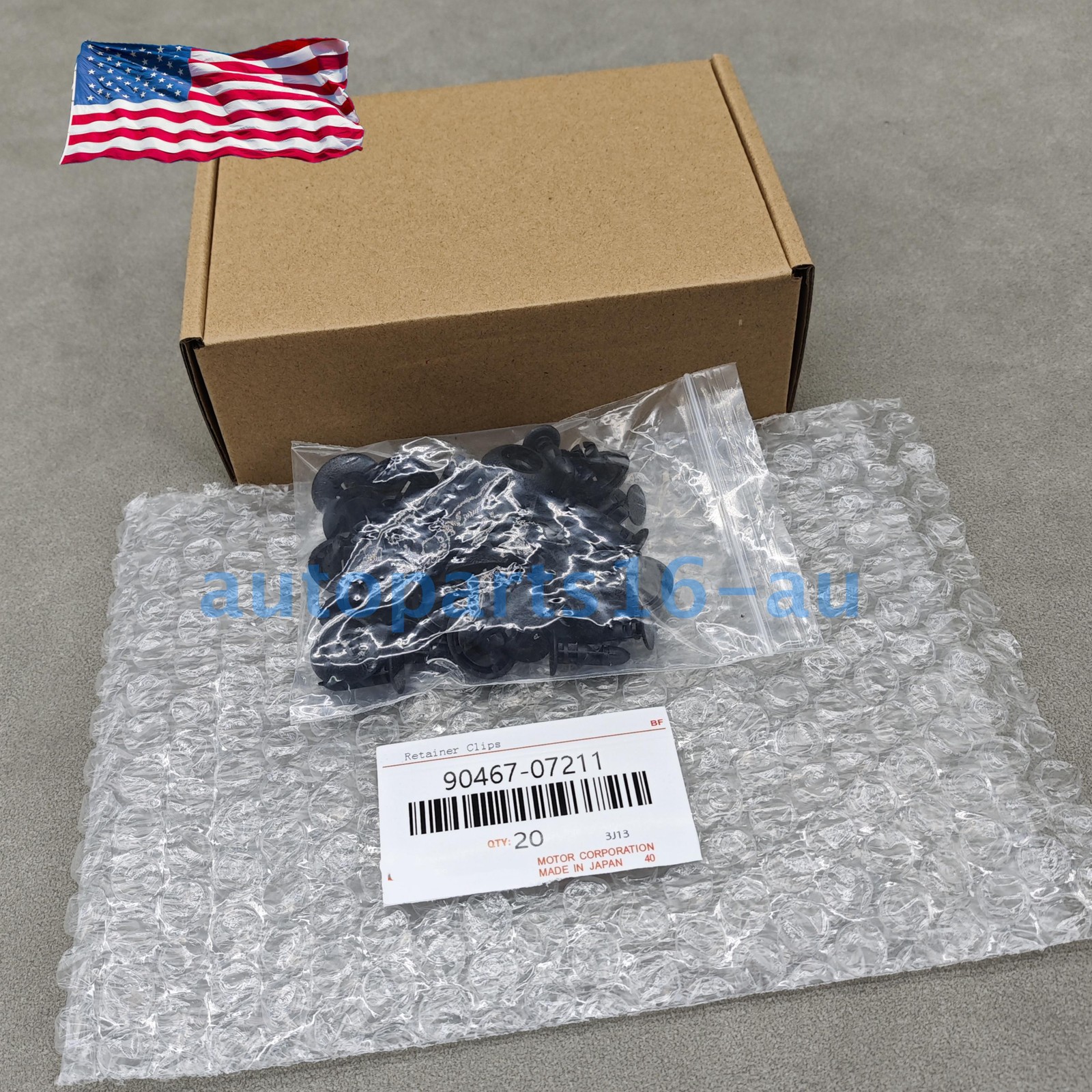 OEM New 20Pcs Engine Cover Bumper Retainer Clips For 90467-07211 Toyota/ Lexus