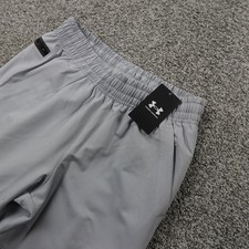 NEW Under Armour Pants Womens S Gray Performance Drawstring Joggers Sweatpants