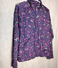 Eleven Venus Williams Jacket Womens Size M Purple Long Sleeve Pockets Full Zip