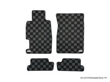 P2m For Honda Prelude Babb 1992-96 Race Floor Mats Dark Grey