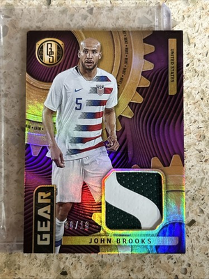 #ad JOHN BROOKS 2019 20 Panini Gold Standard Gear Purple 19 G JB letter PATCH USMNT $39.00
