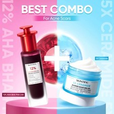 SKINTIFIC Peeling Moisture Duo 30ml 30g AHA BHA Ceramide Set