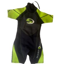 Deep See children wet suit size Xs EUC