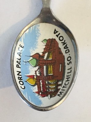 Corn Palace Mitchell South Dakota Vintage Souvenir Spoon Collectible