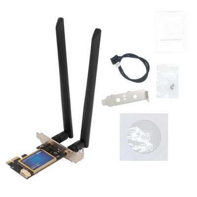 Wireless Network Bluetooth 4.0 Card With 2.4G 300mbps And 5G 867mbps Speeds