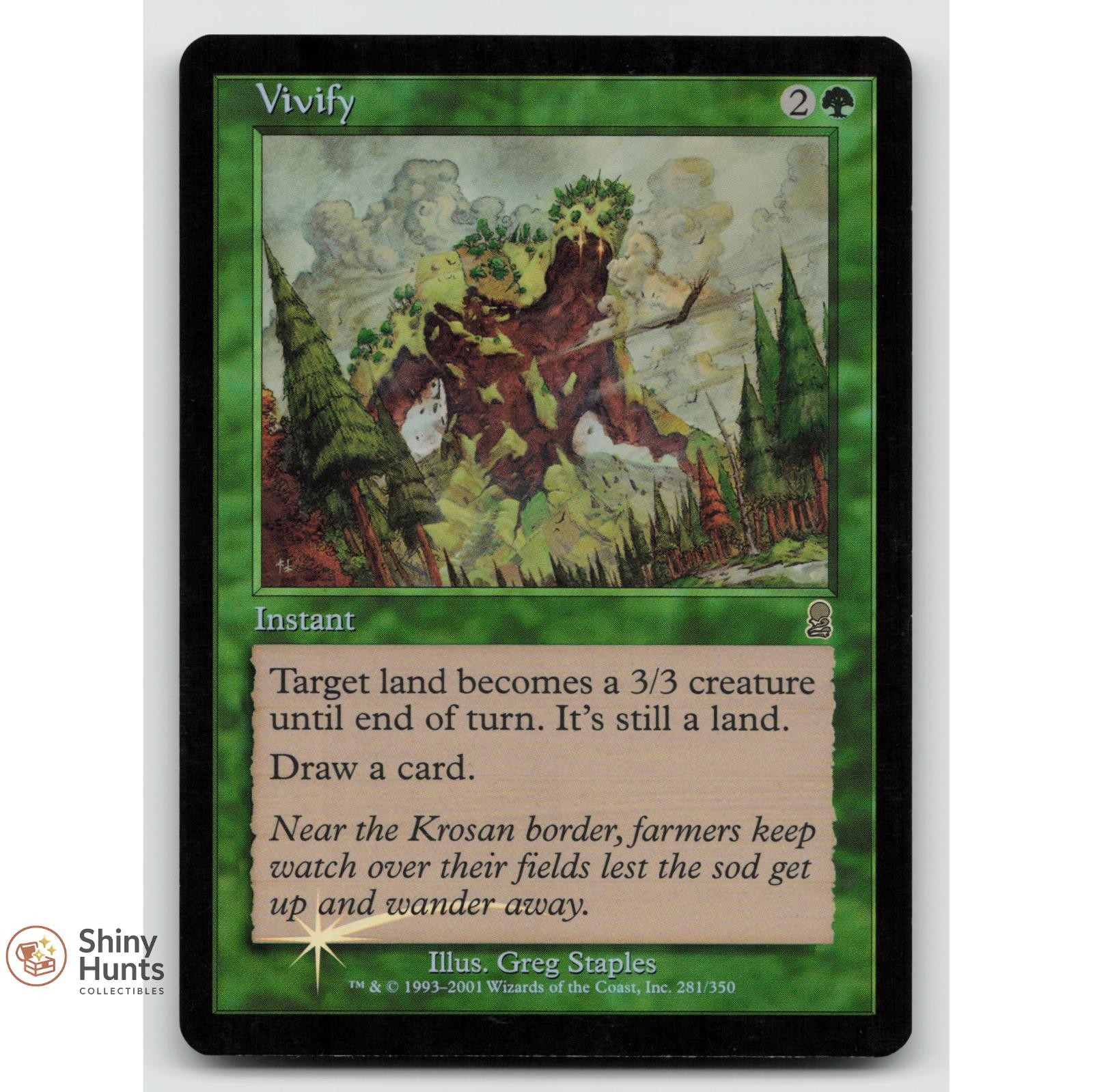 Magic: The Gathering Vivify 281 Odyssey Foil NM