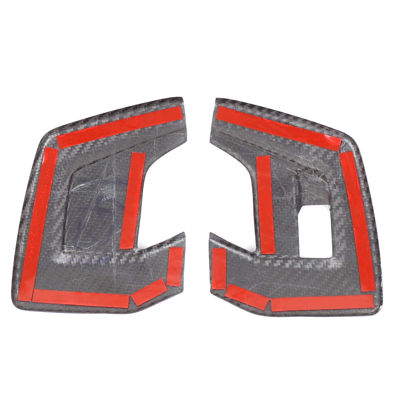 Carbon Fiber Door Tailgate Switch Cover Trim Fit For Lamborghini Urus 2018-2021