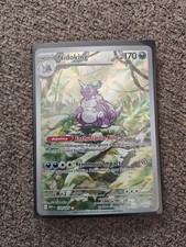 Pokémon TCG Nidoking Scarlatto e Viola 151 Illustrazione Carta Rara 174/165