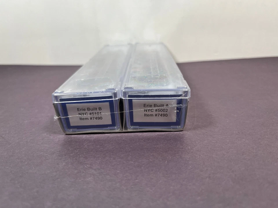 Life Like Trains N Scale 7490 Diesel Locomotive Set NYC 5002 5101 Erie Built A B - Image 3 of 4