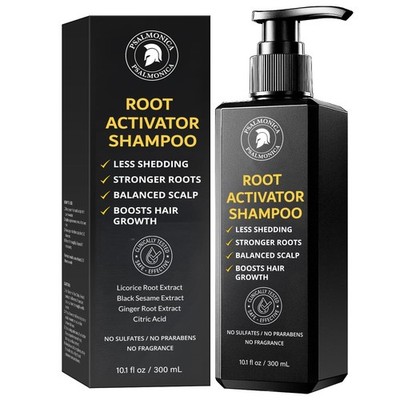 Root Activator Shampoo for Men: Hair Growth Shampoo for Hair Loss and Thinning H