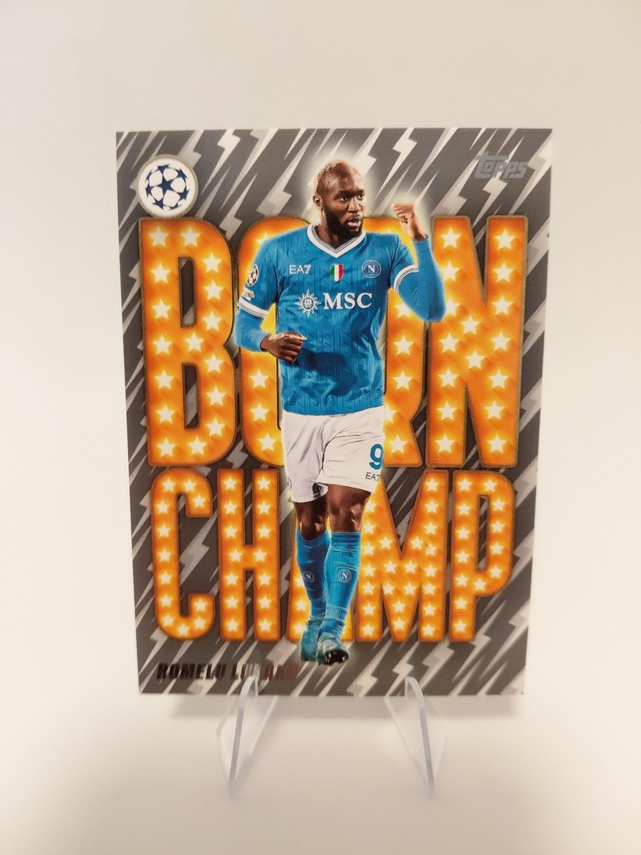 2026 Topps UEFA Champions League Romelu Lukaku Born Champ #BC-8