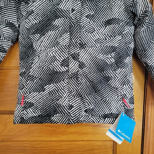 Columbia Horizon Ride Jacket Girls Size S 7/8 Black White Insulated WG5006-011 - Picture 6 of 16
