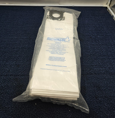 (QTY 10) Renown REN08050 Vacuum Bag For WINDSOR Sensor, Sensor 2, XP12, 15 & 18
