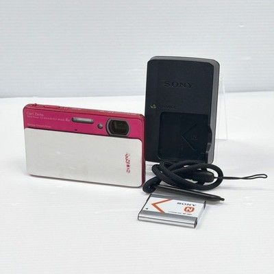 Sony Cyber-shot DSC-TX5 Pink Digital Camera Used Made in Japan