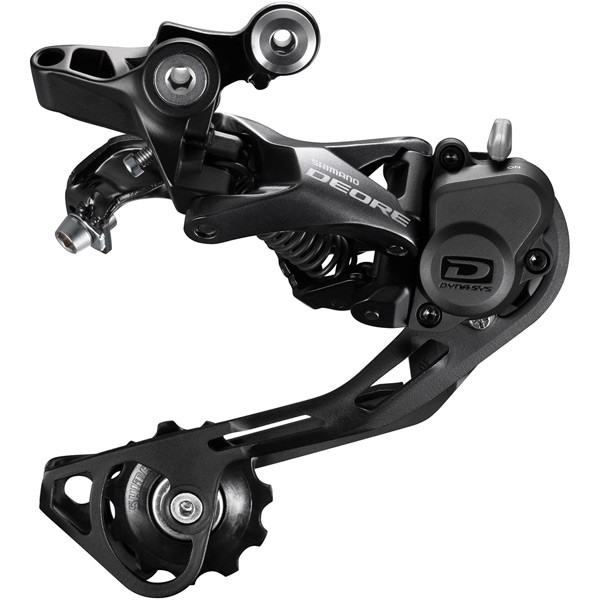 Shimano RD-M6000 Deore 10-Speed Rear Derailleur Shadow Black SGS