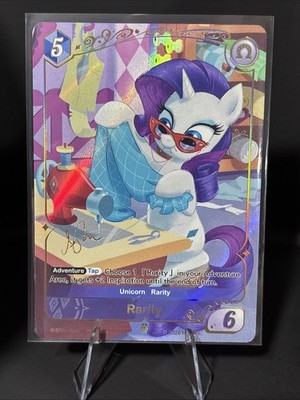 My Little Pony Rarity 1st Edition Signature Alt BP01-GR06 Kayou