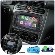 6G+128G Android 15 Autoradio Für Mercedes Benz CLK 2002-2004 W209 W208 GPS Navi 6G+128G Android 15 Autoradio Für Mercedes Benz CLK 2002-2004 W209 W208 GPS Navi