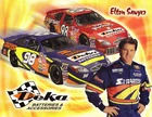 ELTON SAWYER 2001 DEKA BATTERIES #98 BUSCH POSTCARD