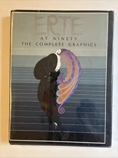 Erte at Ninety : The Complete Graphics by Erte (1982, Hardcover) Art, Paris 