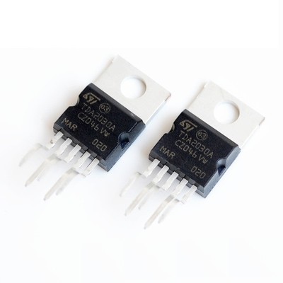 10 PCS TDA2030A IC AMP AUDIO 18W MONO PENTAWATT5 New 