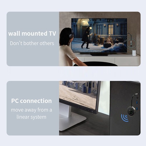 Universal Bluetooth Transmitter Receiver 2-in-1 AUX HiFi Audio Built-in Battery - Picture 16 of 18