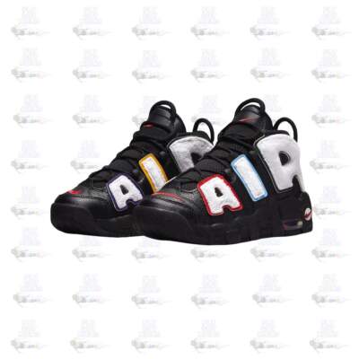 Nike Air More Uptempo GS \"BLACK/WHITE” The OG Nike Air More Uptempo Appears With Slight Tweaks