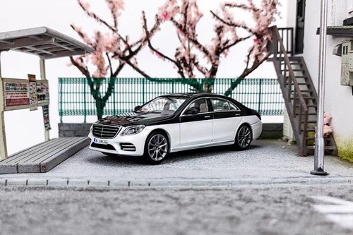 Master 1:64 Mercedes-Benz S450 W222 Double Color Diecast Models Collection Gifts - Imagen 7 de 19