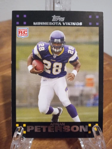 2007 Topps Adrian Peterson Rookie RC #301 Vikings