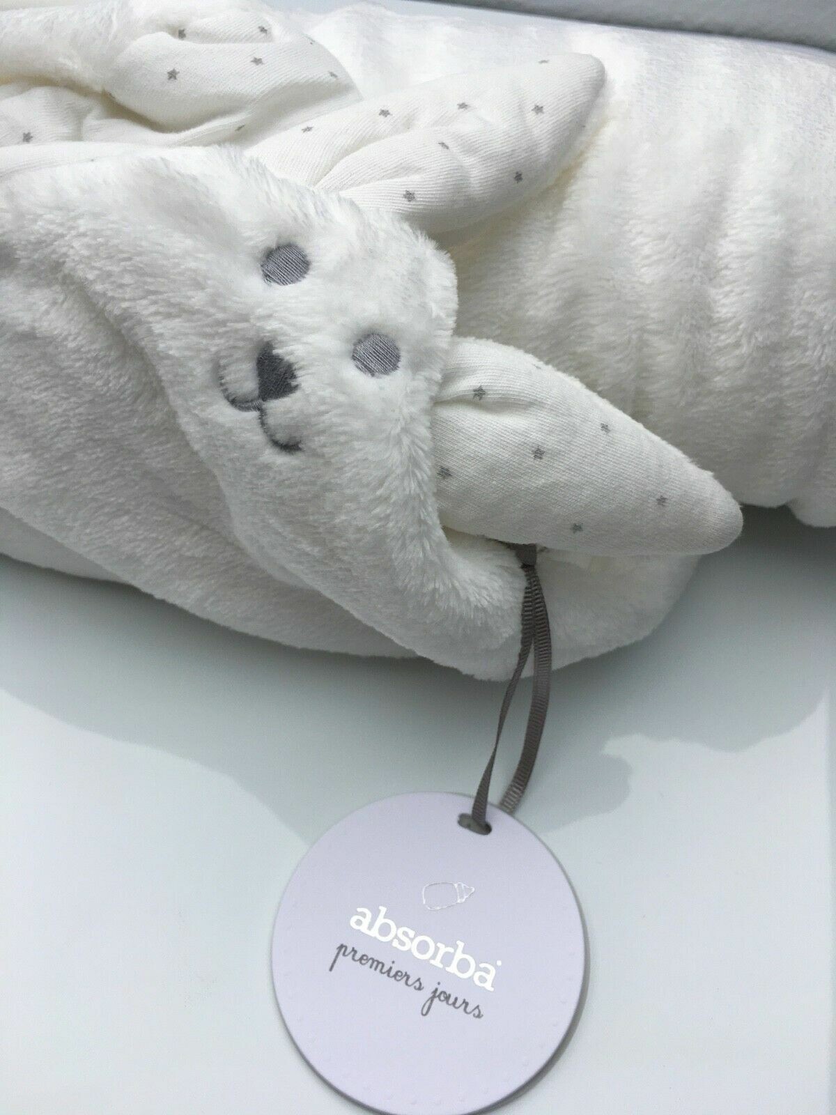 ABSORBA Boutique Baby Blanket / Babydecke Weiß (UR) eBay